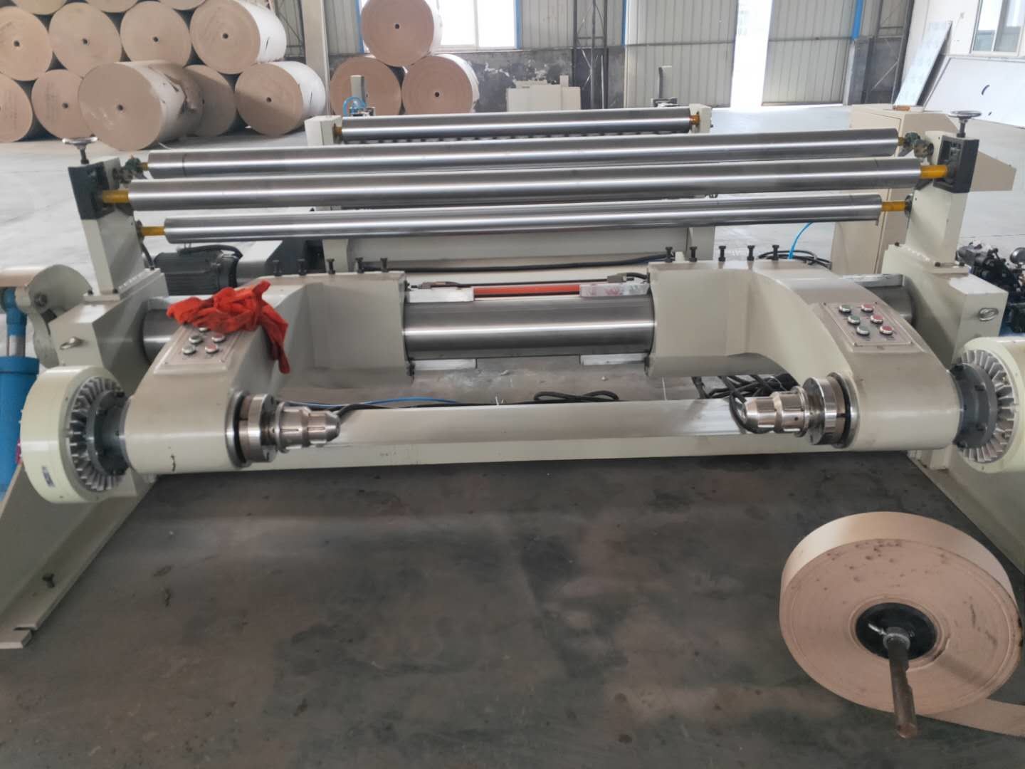 300m / Min Paper Roll Slitting & Rewinding Machine