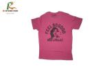 Screen Printing Round Non Shrinking T Shirts , 100 Percent Polyester Shirts 180