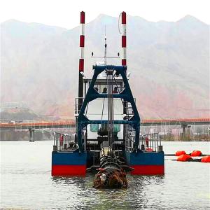 Wholesale Hydraulic Diesel Engine 10 Inch Cutter Suction River Sand Boat with 1500m3 Water Flow from china suppliers