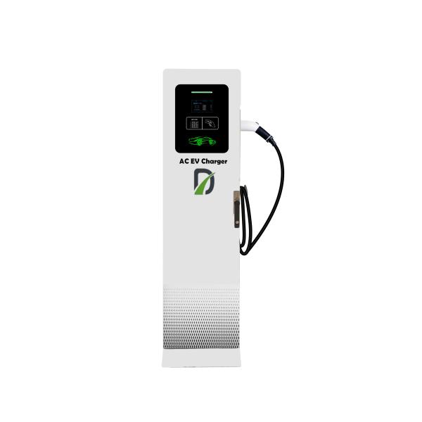 Floor-stand EV Charger 22KW Fastest Home 3 Phase 32Amp Mode 2 Charging Pile For