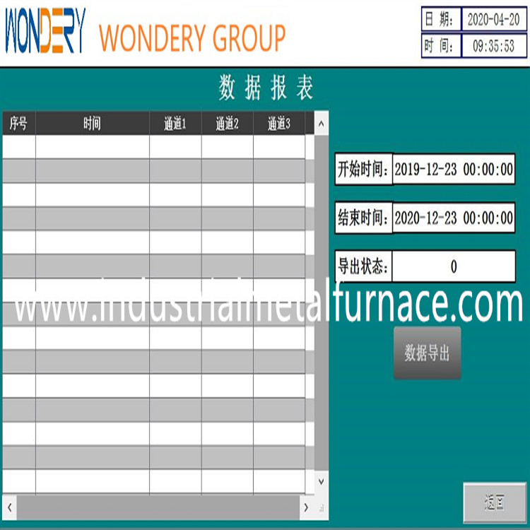 Refractory Fiber Furnace Car Bottom Boronizing Continuous Hardening And Tempering