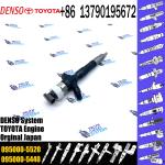 High Quality diesel fuel injector 095000-5520 For TOYOTA HILUX 2KD-FTV 23670