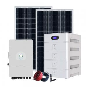 Wholesale Hybrid Solar Energy Storage System 10KW On Off Grid Solar Power System from china suppliers