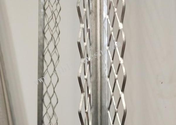Galvanized Angle Stainless Steel Plaster Beads 0.3*2700mm ISO Certificated For
