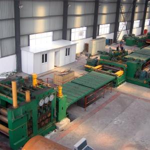 Wholesale Steel Coil Uncoiling Leveling Shearing Stacking Line for Hot Roll Steel Cut to Length from china suppliers