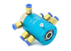 Wholesale 4 Passage Electrical Pnuematic Rotary Union 6~36 Circuits from china suppliers