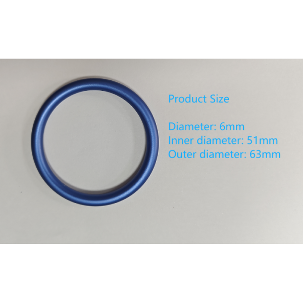 Customizable Blue Anodizing Finish Ring Sling Rings Comfortable Durable For Baby Carrier