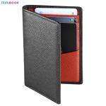 Long Credit Card Holder Wallet Pvc Pure Leather Minimalist Slim Wallets Bi Fold