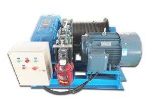 Wholesale Hydraulic Wire Rope Electric Winch , 10T Electric Power Winch For Construction Site from china suppliers