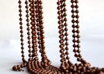 Decorative Metal Bead Ball Mesh Drapery Divider Curtain With Colored
