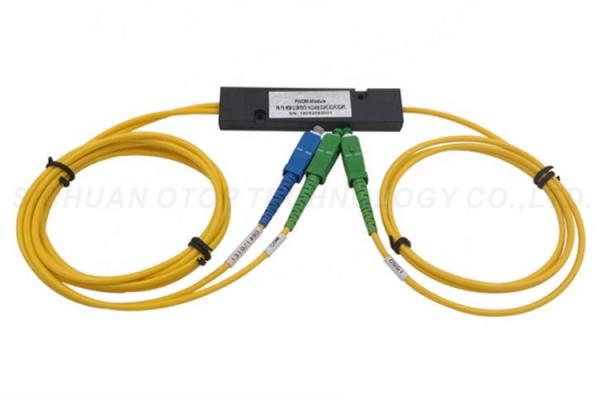 FTTX SC Steel Tube WDM In Optical Fiber 3.0mm 2.0mm High Reliability and