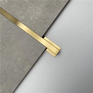 Wholesale Decorative stainless steel u shape edge tile trim for interior wall panel from china suppliers