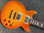 Custom Shop Vintage one piece body and neck lp guitar Double Cut Body ES