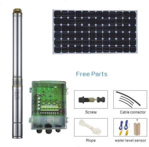 Wholesale 3.2 CBM H Ss 72V DC Centrifugal Solar Powered Submersible Deep Well Water Pumps from china suppliers