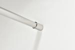 8mm Pivot Shower Screen 600x2000mm Aluminum Frame