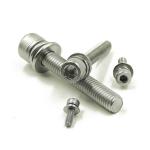 NXF Manufacturing Stainless Steel Hexagon Socket Head Bolts with Spring Flat