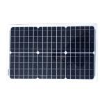 Photovoltaic Flexible Monocrystalline Solar Panel 25W 12V For Outside Street