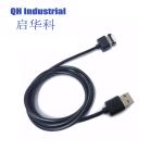 4Pin 2.54mm Pitch Male Female Magnetic Pogo Pin Cable Connectors