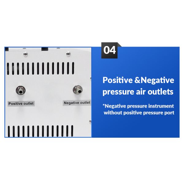 High Vacuum Portable Oil-Free Diaphragm Pump Low Noise Lab Equipment Adjustable Positive & Negative Pressure