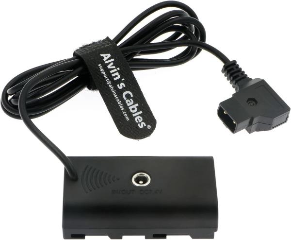 Alvin'S Cables D-Tap To F550 Dummy Battery Power Cable For Sony NP-F550| F770|