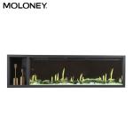 Indoor Wall Mounted Insert LED Electric Fireplace Simulate Log 50in
