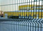 1730mm height, 2030mm height 3D Mesh Fence Panels With V beams Curved, High