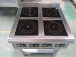 Freestanding 4 Burner Induction Stove / 3500W Four Plate Large Standing Cooker