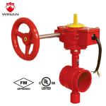 API598 FM UL Disc 300PSI Centerline Flange Butterfly Valve