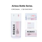 20ml X 2 Airless Pump Bottles White Pink Dual Chamber Plastic Airless Cosmetic