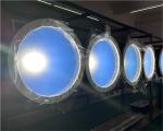Ø600*H380mm White Artificial Light Panel For Versatile Indoor Lighting Solutions