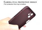 Matte Surface 0.65mm Aramid Fibre Phone Case For iPhone 12