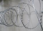 450mm Coil Razor Barbed Wire Cbt 60 Cbt 65 Concertina Razor Barbed Tape