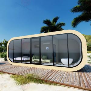 Wholesale Customized Color Luxury Apple Cabin Movable House Office Pod for Outdoor Working Space from china suppliers
