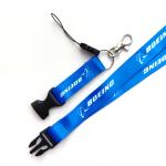 Silicone Tips Double Sided Lanyards Bamboo Fiber Fully Customizable