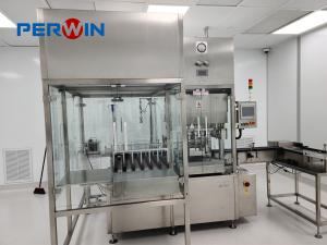 Wholesale Delta Servo Motor Driven 125ml 500ml Bottle Cell Culture Media Filler / Cell Culturing Media Filler from china suppliers