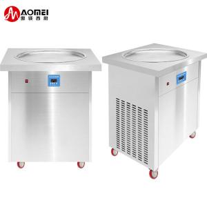 Wholesale Temperature Controlled Fried Ice Cream Roll Pan Machine for Snack Industry from china suppliers