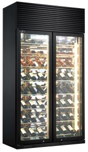 Wholesale Horizontal Wine Bottle Cooler Compressor Cooler Fan Cooling System Wine Refrigerator from china suppliers