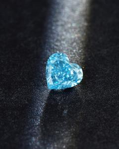 Wholesale IGI Certified Fancy Intense Blue CVD Heart Shape Synthetic Diamond 100% Diamond 2ct from china suppliers