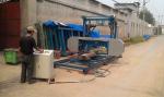 portable wood cutting band saw sawmill/ horizontal portable wood band sawmill