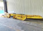 13.5m Hydraulic Excavator 20-85 Ton Pile Driver Arm With Heavy Duty Welding