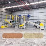 High Copper Purity Waste Circuit Board Recycling Line For Customer Specification