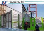 2000kg Man Hoist 3*1.3*2.2m Cabin Goods Hoist 650*650*1508mm Mast Section