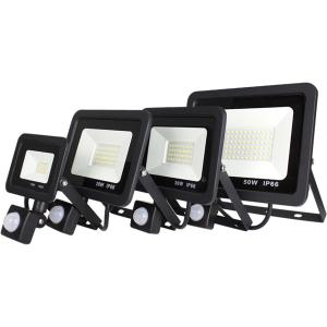 Wholesale Cool White IP66 50W 20W 10W LED Flood Light With PIR Sensor from china suppliers
