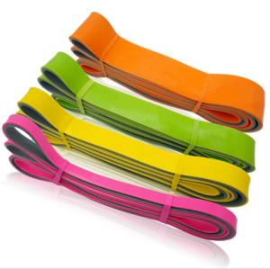 Wholesale 2080mm Pull Up Yoga Resistance Band Easy To Carry Two Colors from china suppliers