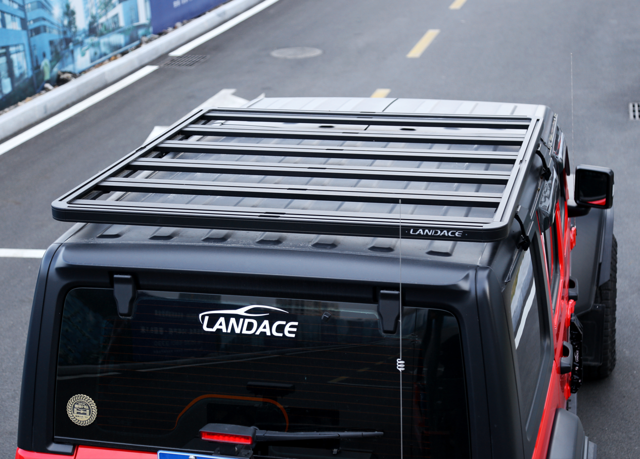 Universal Basket Luggage for Jeep Wrangler JL Aluminum Alloy SUV 4x4 Car Roof Racks