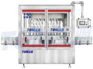 Wholesale 10 Nozzle Edible Oil Filling Machine PLC Controlled Piston Filling Machine from china suppliers