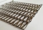 10mm Stainless Steel Woven Sprial Wire Mesh Parking Garage ISO9001