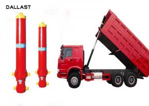 China Telescopic Multi Stage Hydraulic Cylinder Single Acting Dump Truck Hydraulic Oil Cylinder on sale