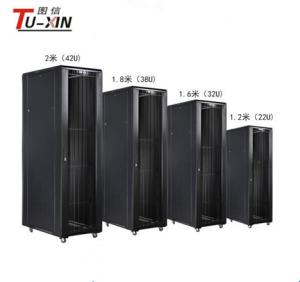 Wholesale 18u / 22u / 32u / 42u / 47u 19 Inch Server Rack Network Cabinet For Data Center from china suppliers