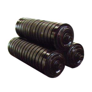 Wholesale Oil Resistant Rubber Idler Roller Polyurethane Mining Conveyor Roller from china suppliers